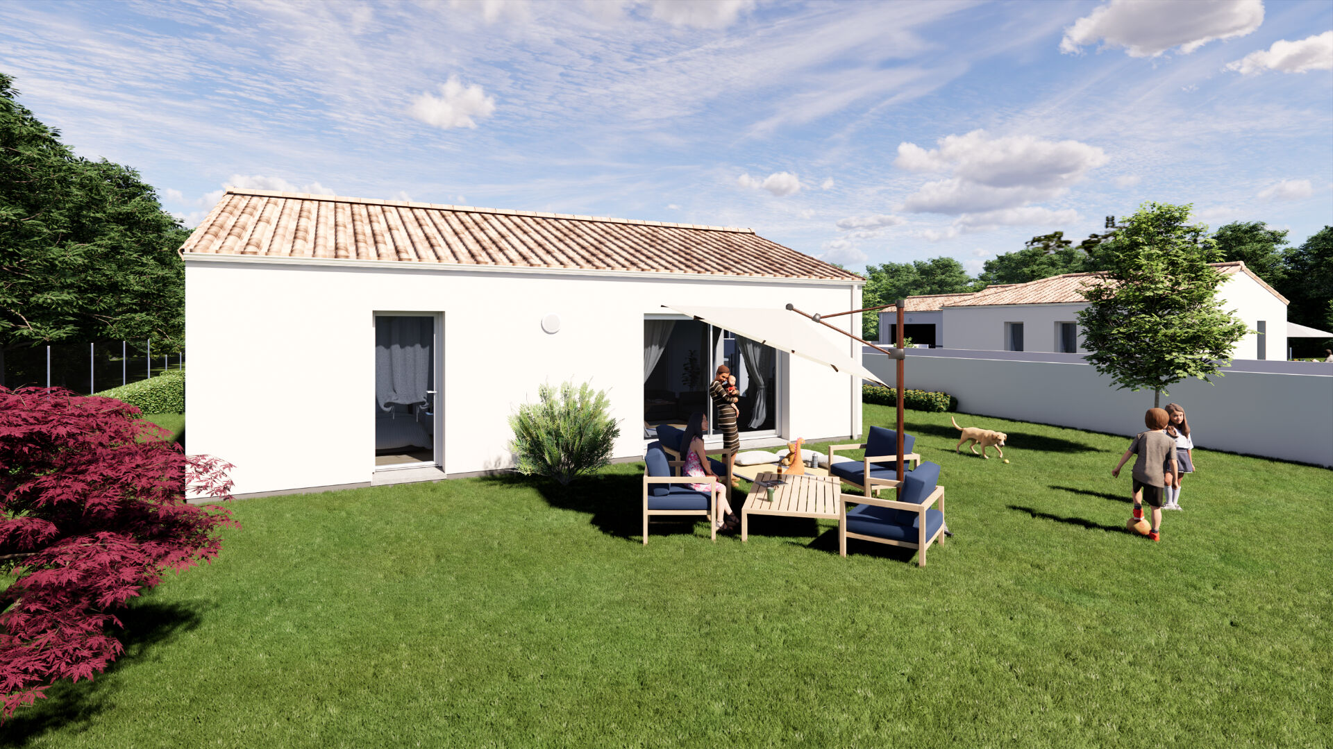 Maison LE FENOUILLER (85800) 3 pièces 74.87 m²